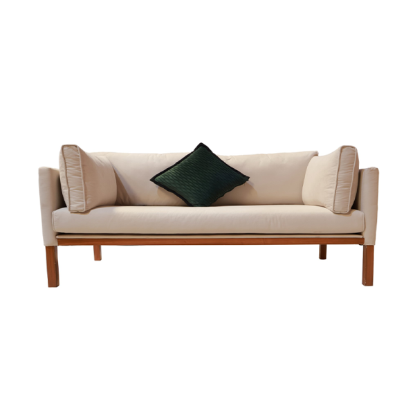Bari – beige fabric sofa