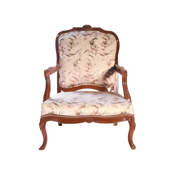 Boucle - classical armchair