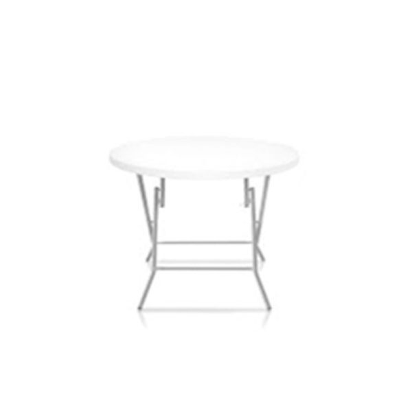 Foldable round table