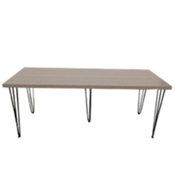 Hairpin dining table