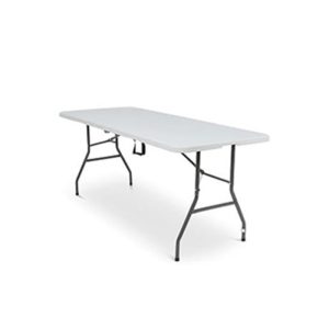 Foldable banquet table 120 cm x 60 cm x 75 cm