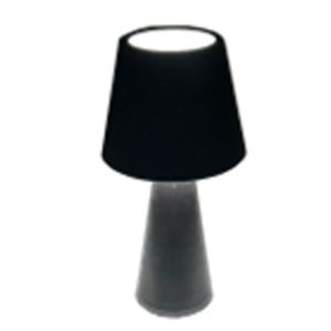 Black wireless LED table centrepiece