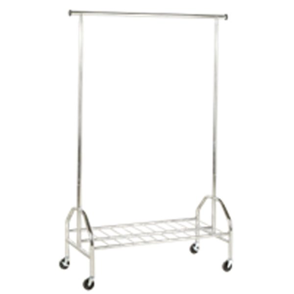 Clothes hanger on wheels
