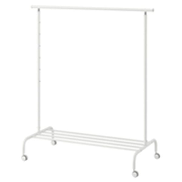 Clothes hanger on wheels