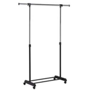 Clothes hanger on wheels