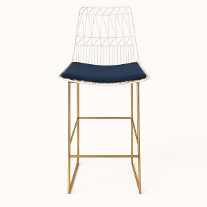 Wire bar chair