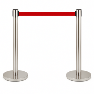 Tensa barrier silver & red