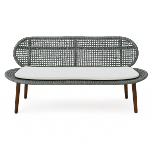 Danielle rattan with cushion