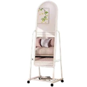 Full length mirror on wheels