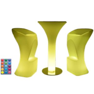 LED poseur cocktail table