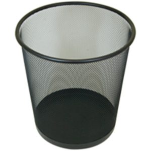 Mesh office trash bins