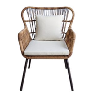 PE rattan with cushion