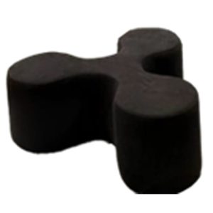 Poppy three-seater pouffe