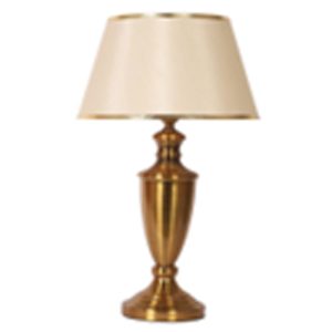 Q Golden side table lamp