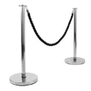 Stanchion pole & rope
