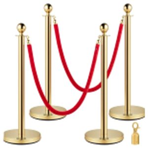 Stanchion pole & rope