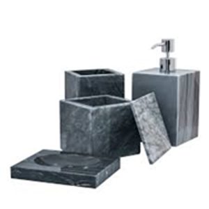 Toilets marble set accessories
