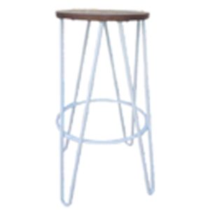 Urban stool wooden seat