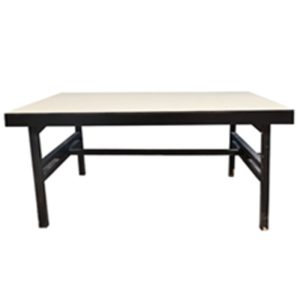 White stone table