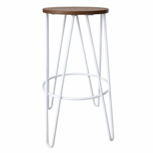 Urban stool wooden seat